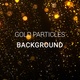 Gold Particles Background - VideoHive Item for Sale