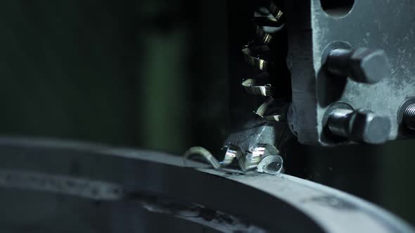 Turning of a Metal Part at the Plant