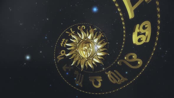 Horoscope Wheel Zodiacal