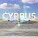 Commercial Airplane Landing Country Cyprus - VideoHive Item for Sale