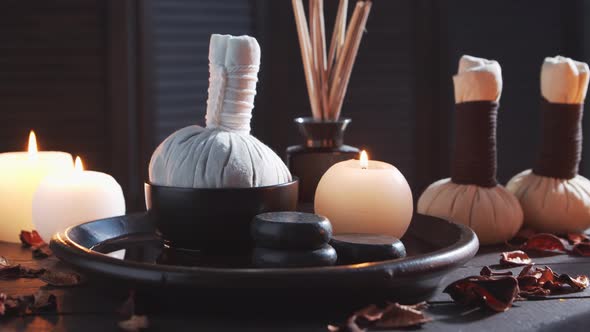 Spa background. Massage, oriental therapy, wellbeing and meditation concept. alt