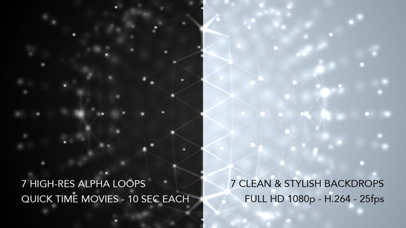 Pure Backdrops Loops - 7 Pack + 7 Alpha