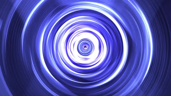 Blue Rounded Tunnel Loop