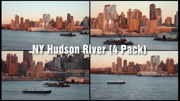 NY Hudson River (4 Pack)