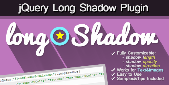 Long Shadow jQuery - CodeCanyon 5610525