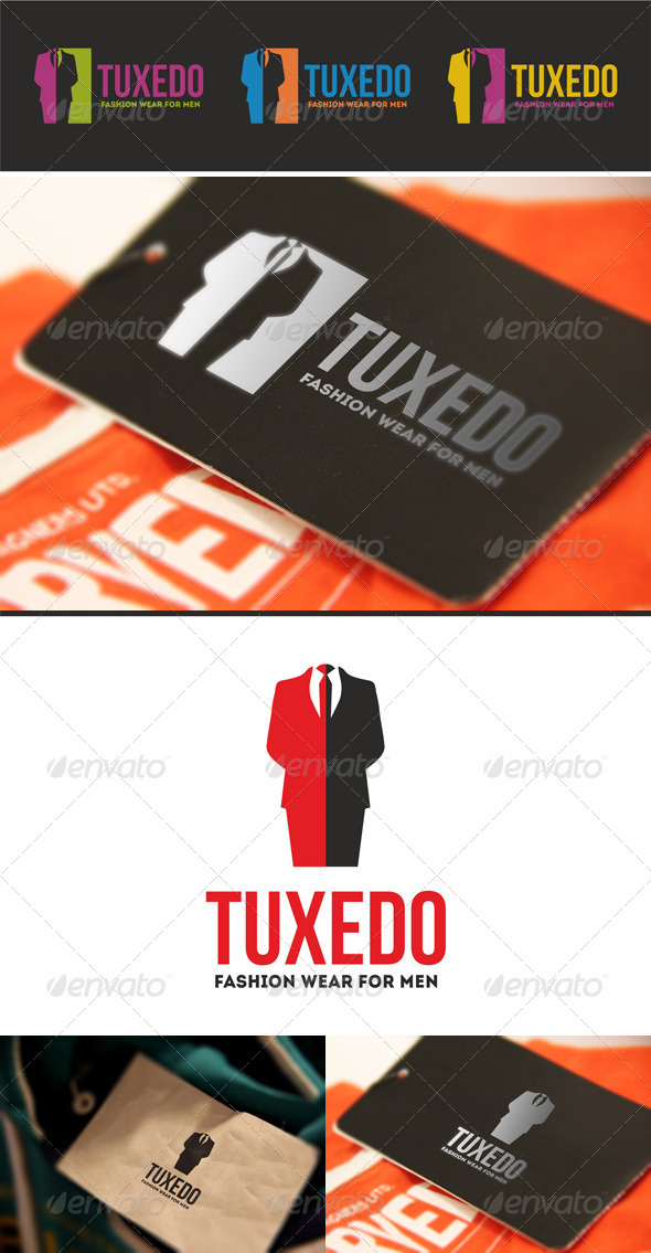 Tuxedo Men Fashion Wear Logo By Djjeep Graphicriver