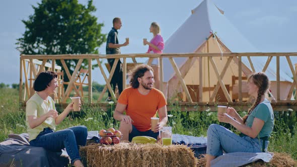 Group of Best Friends Meeting All Together at the alt