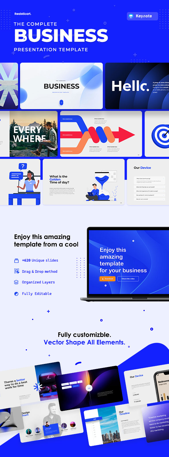 Business Keynote Presentation Template