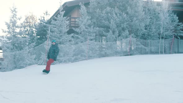 Snowboarding Winter Concept alt