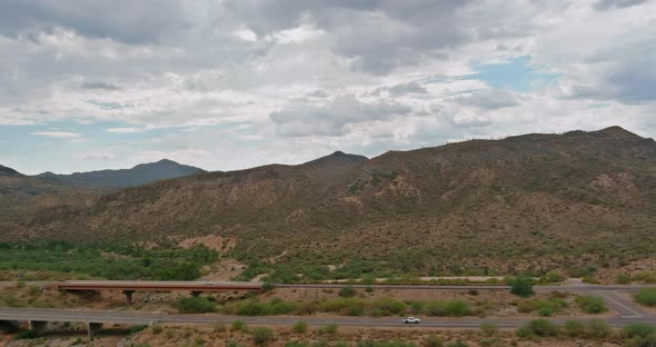 Amazing Beautiful Panoramic Landscape in Valley Arizona alt