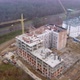Crane Tower Working View From the Quadcopter - VideoHive Item for Sale