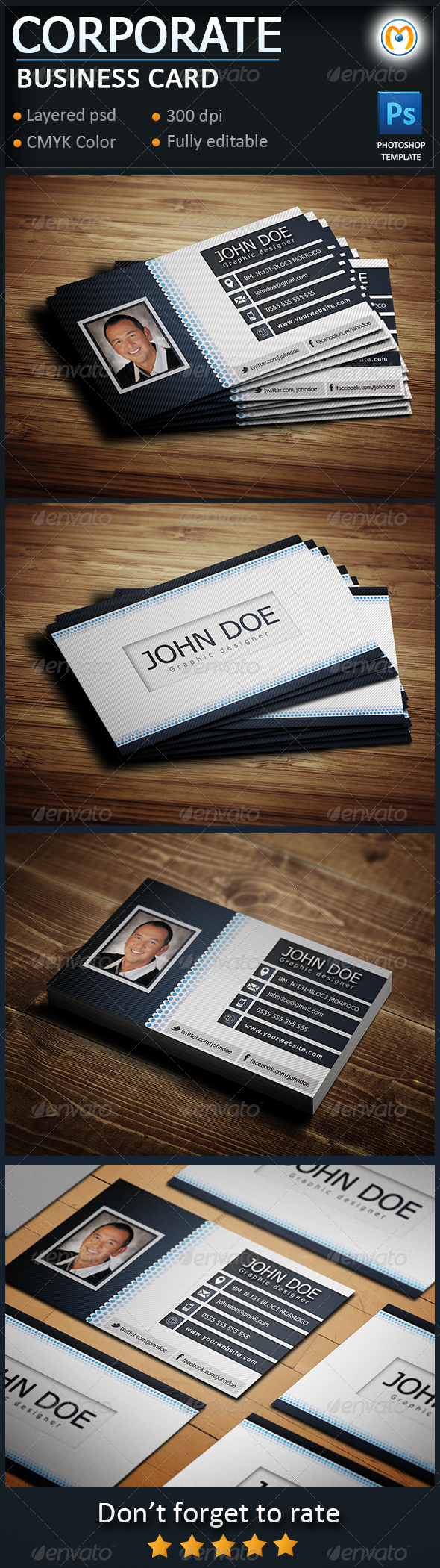 Corporate Business Card V.2 - Corporate Business Cards