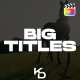 Big Text Titles \ FCPX Big Text Titles \ FCPX - VideoHive Item for Sale