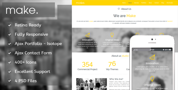 Make - Responsive - ThemeForest 5615153