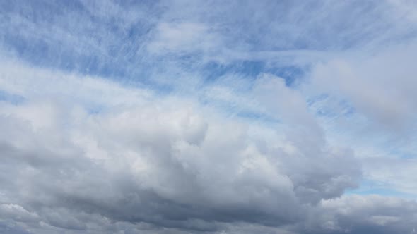 The Movement Of Clouds In Several Atmospheric Layers