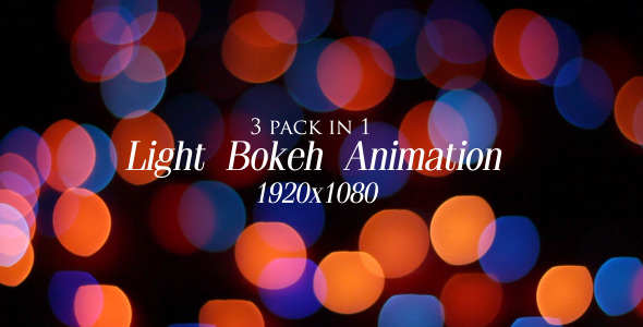 Light Bokeh Animation Pack 1 alt