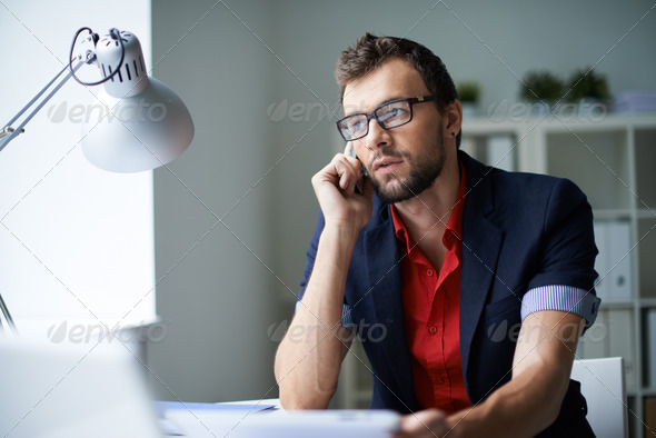 Business call - Stock Photo - Images