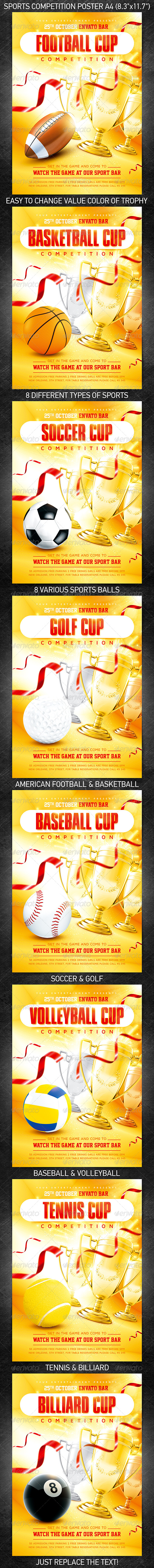 Sports Competition Poster - Sports Events
