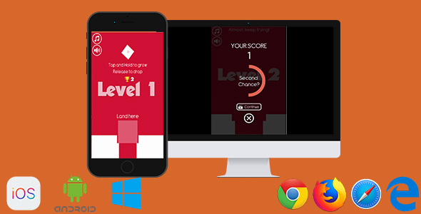 Square Fit - HTML5 Game