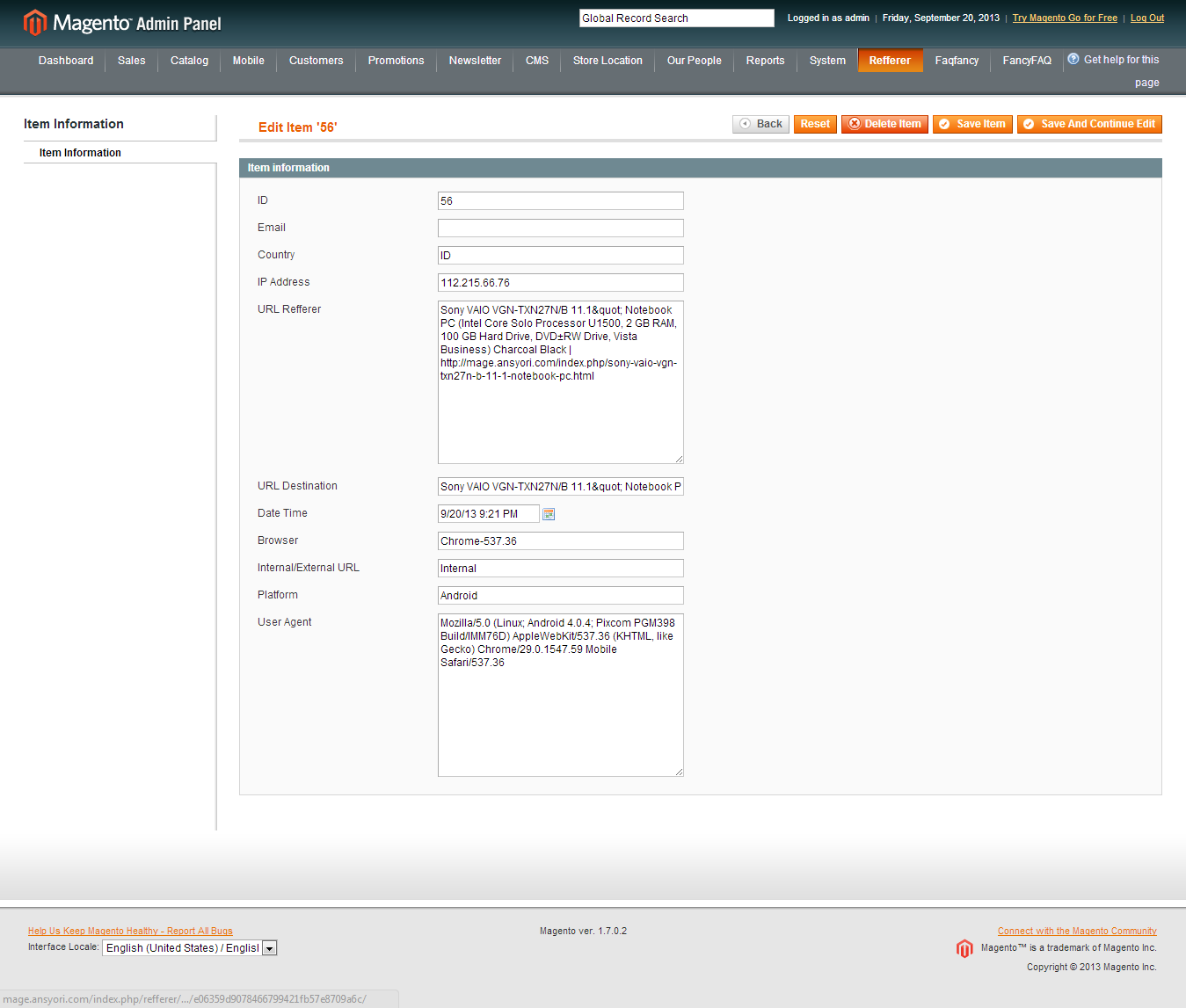 magento customer tracker by magedev codecanyon customer tracker