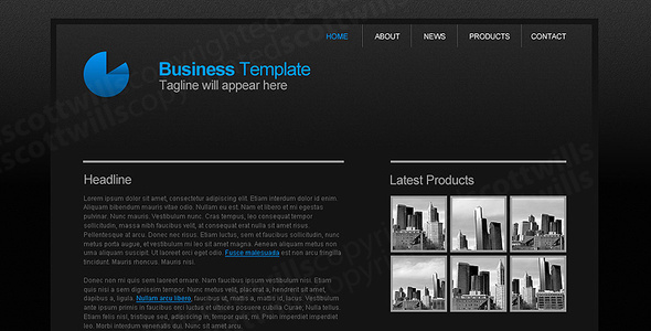 Business Template - ThemeForest 25280