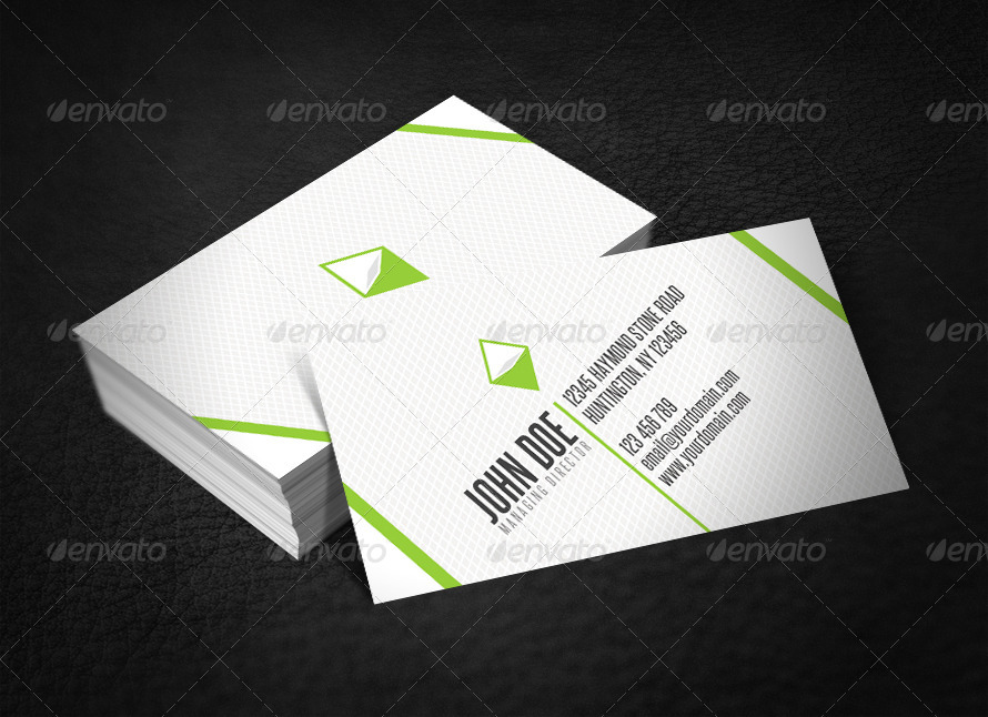 Diagonal Business Card, Print Templates | GraphicRiver