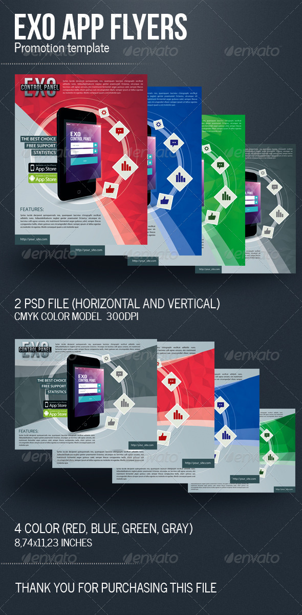 Exo App Flyers - Commerce Flyers
