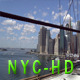 Downtown Manhattan From The brooklyn Bridge - VideoHive Item for Sale