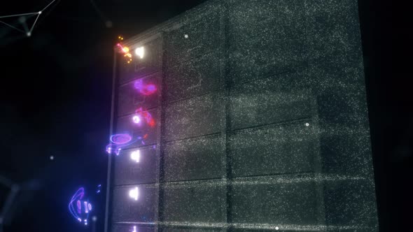 Digital File Storage Or Digital File Holder 4k alt