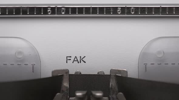 Typing Text on Typewriter alt