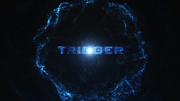Trigger Particle Reveal - VideoHive 5666527