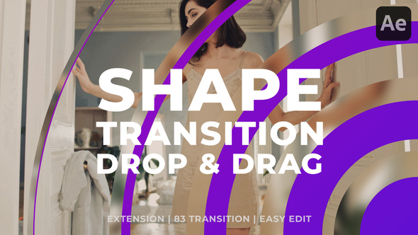 Shape Circle Transition Elements template preview