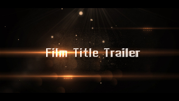 Film Title Trailer - VideoHive 5669191