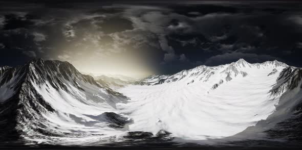 VR 360 Norway Mountains Severe Landscape alt