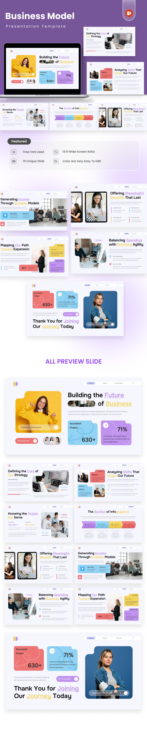 Business Model PowerPoint Template