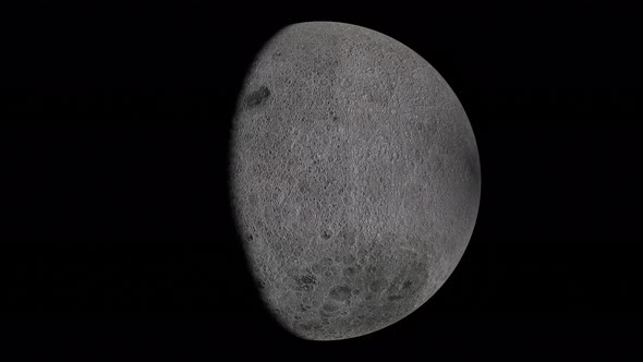 Spinning Moon., Motion Graphics | VideoHive