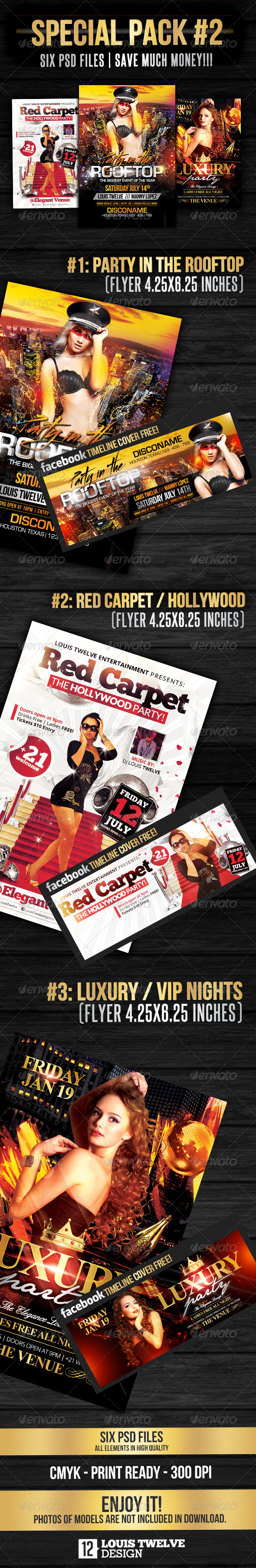 Special Bundle 02 | Flyers + Fb Covers - Events Flyers