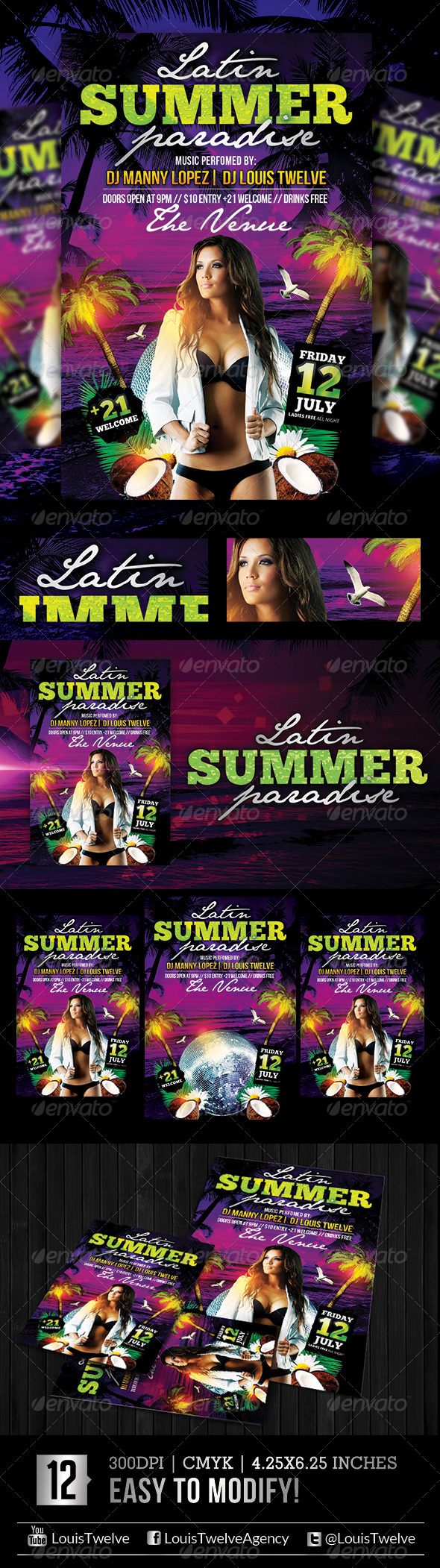 The Summer Paradise | Flyer Template