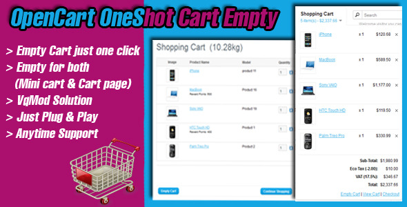 opencart oneshot cart - CodeCanyon 5681925