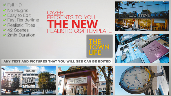 Town Life Intro - VideoHive 5687562