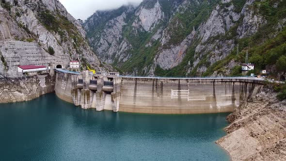 Water Dam in the Mountains