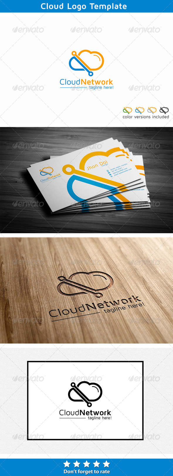 Cloud Link - Symbols Logo Templates