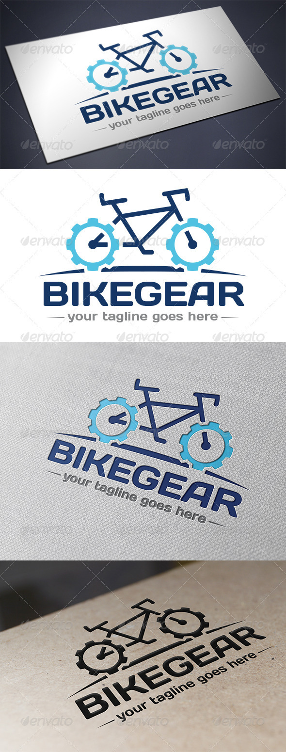 Bike Gear Logo by BossTwinsMusic | GraphicRiver