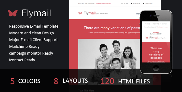 Flymail - Responsive - ThemeForest 5697953