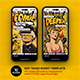 Hot Takes Short Video - Comic Style | TikTok &amp; Reels Video Template - MOGRT - VideoHive Item for Sale