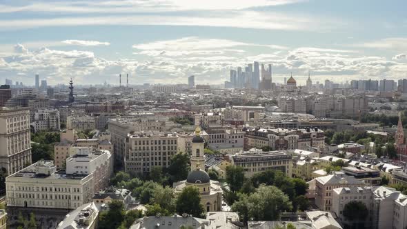 Aerial View of Moscow City alt