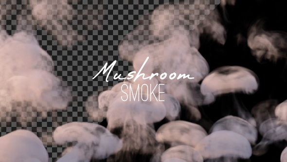 Mushroom Smoke Rising HD