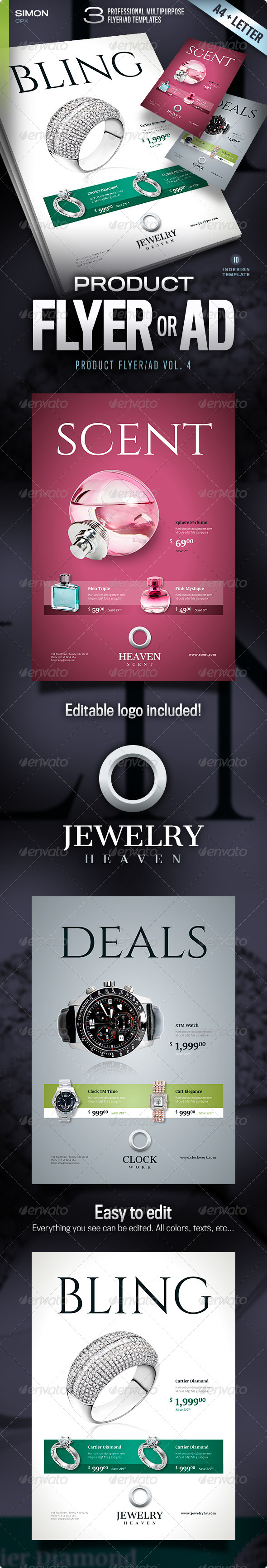 Product Flyer/Ad - Vol. 4 - Commerce Flyers