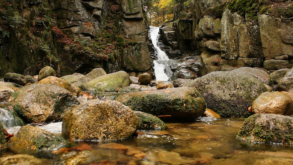 Mountain Waterfall