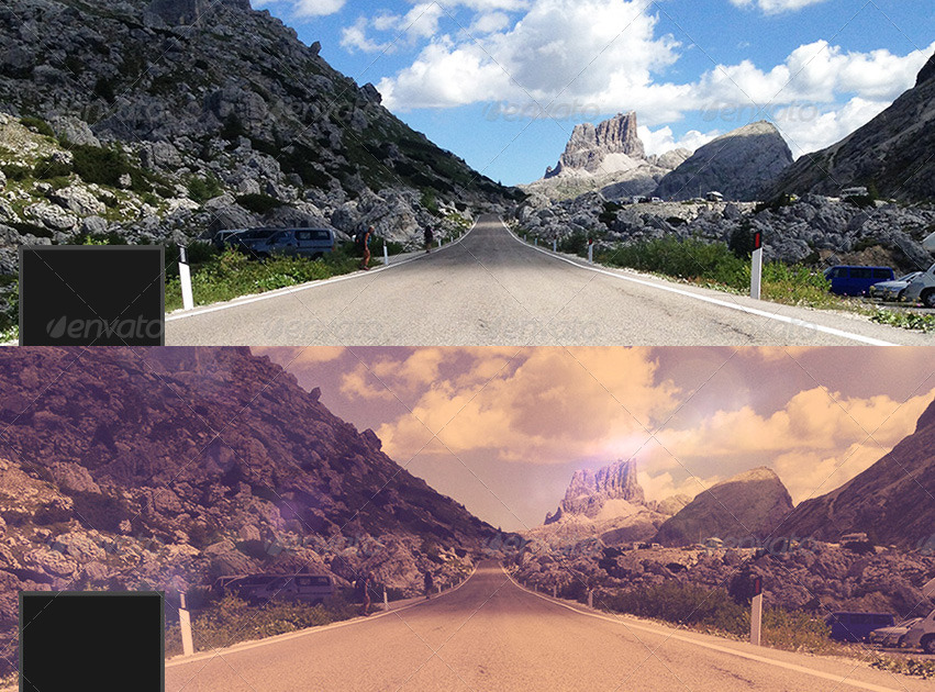 Vinty A vintage filter for Facebook Timeline by gljivec GraphicRiver